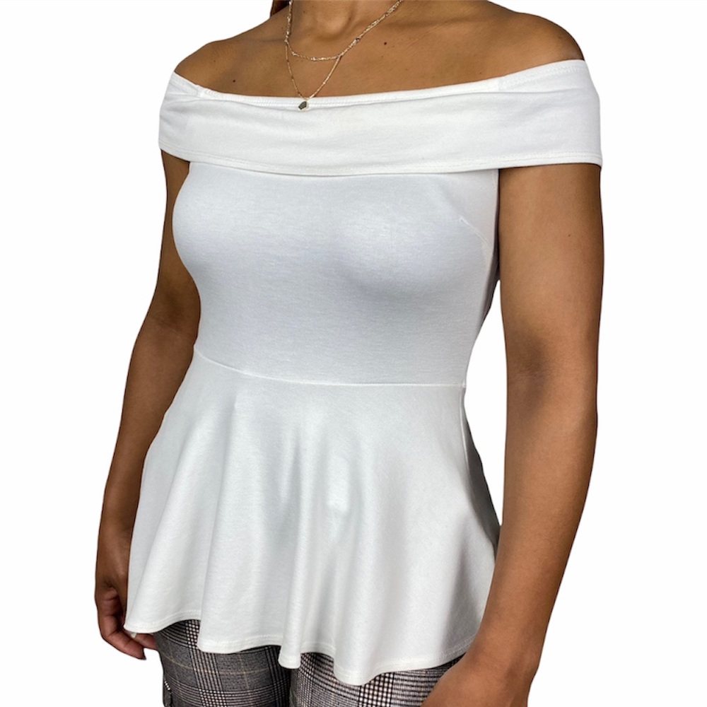 The Vanity Room Off the Shoulder Blouse XS